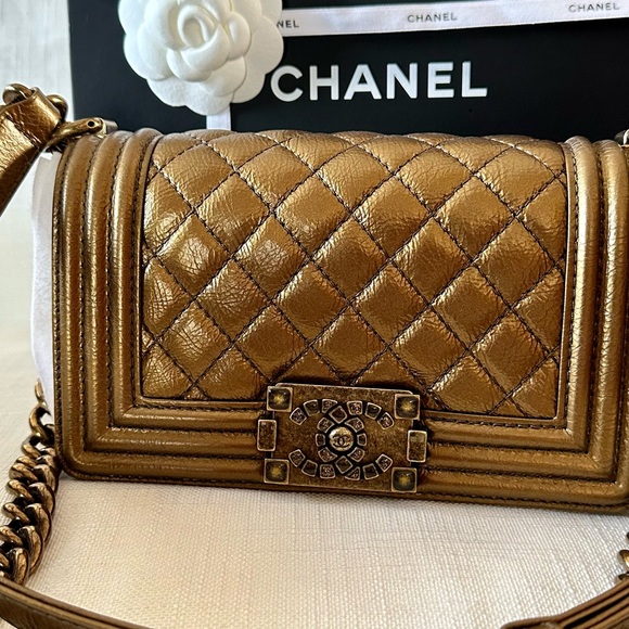 Authentic Rare Chanel Boy unused condition - Picture 1 of 13